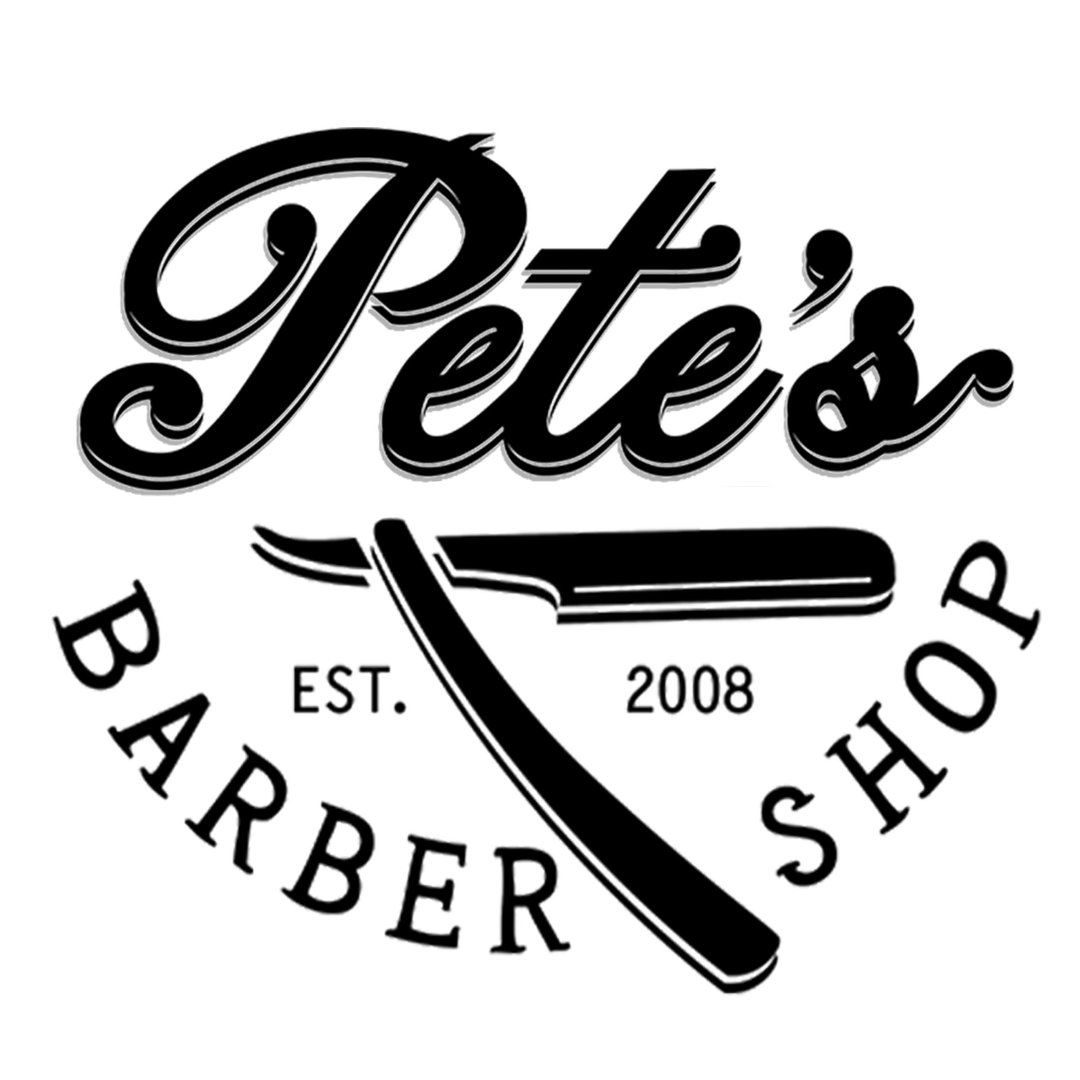 Pete's Barber Shop logo